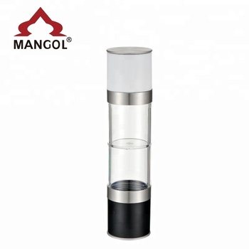 Premium 2 in 1 adjustable manual salt pepper grinder with ceramic core
