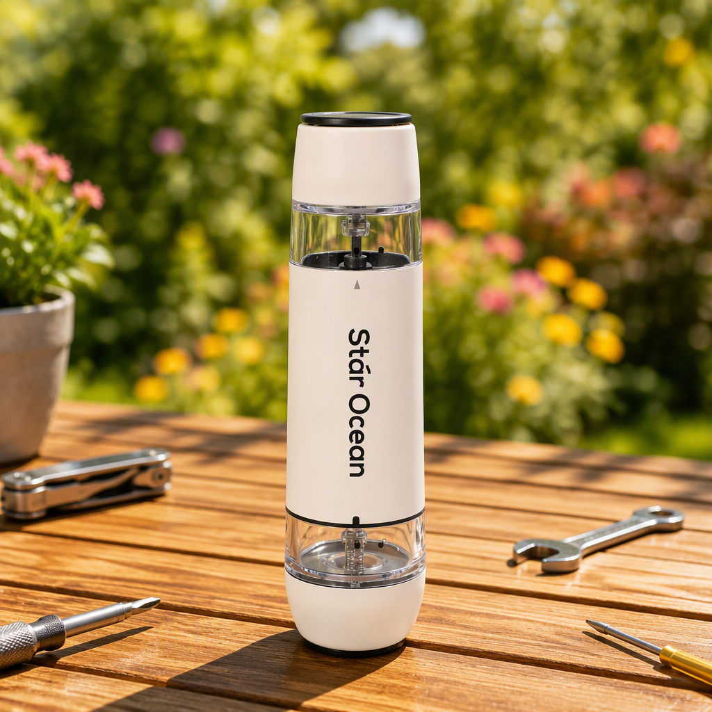 New Design Salt and Pepper Grinder Gravity Electric Pepper Mill