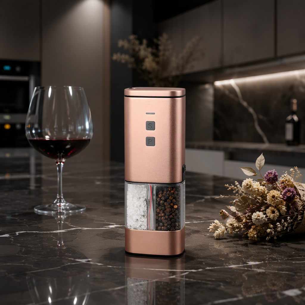 Electronic Salt and Pepper Grinder Salt Pepper Grinder Gold Color Salt Pepper Grinder Prices