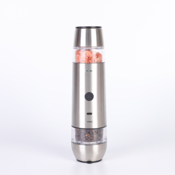 Electric Salt and Pepper Grinder Set USB Rechargeable