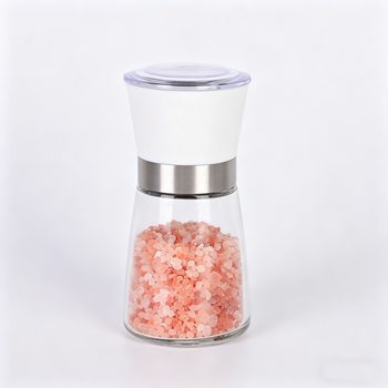 Customized Stainless Steel Glass Manual Pepper Mill