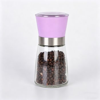 Manual pepper and salt mill rotary knob kitchen essential