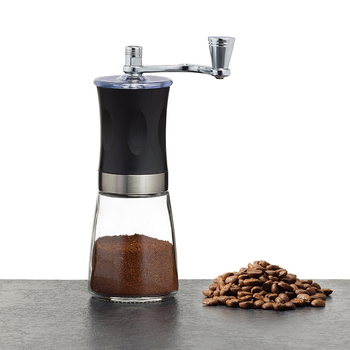 Portable Glass Manual Coffee Grinder