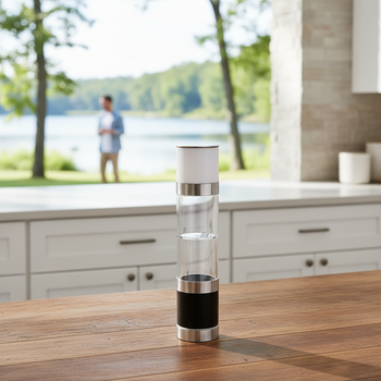 2 in 1 customized pepper and salt grinder mill combo